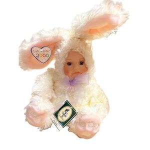 Betsey‎ Bunny Cuddle Kids 2000 Stuffed Animal Plush Toy NWT